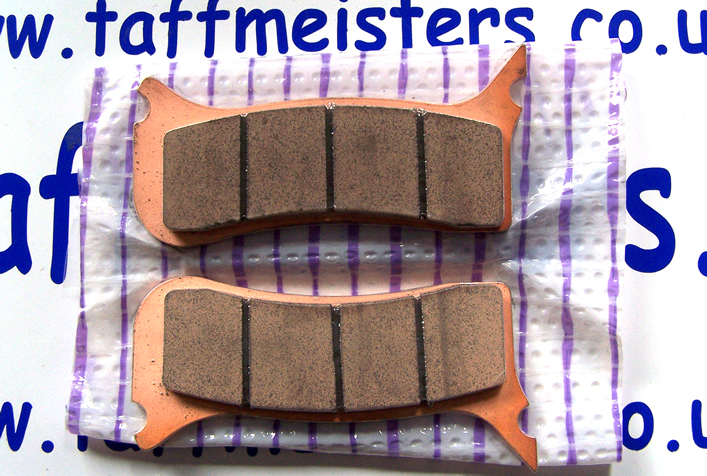 100664  - Front Brake Pads Gold Fren 6 Pot Beringer For FS Models 2004 80013030000